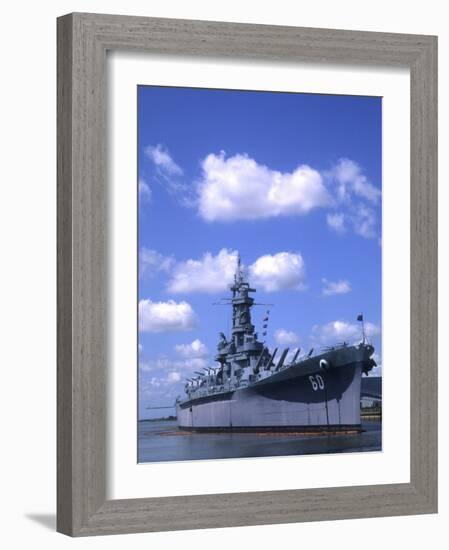 USS Alabama, Battleship Memorial Park, Mobile, Alabama-Bill Bachmann-Framed Photographic Print