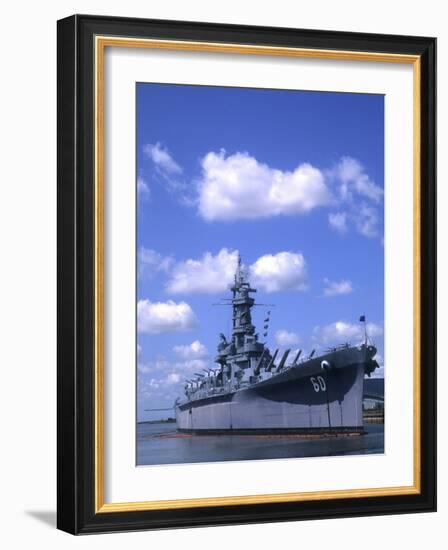 USS Alabama, Battleship Memorial Park, Mobile, Alabama-Bill Bachmann-Framed Photographic Print