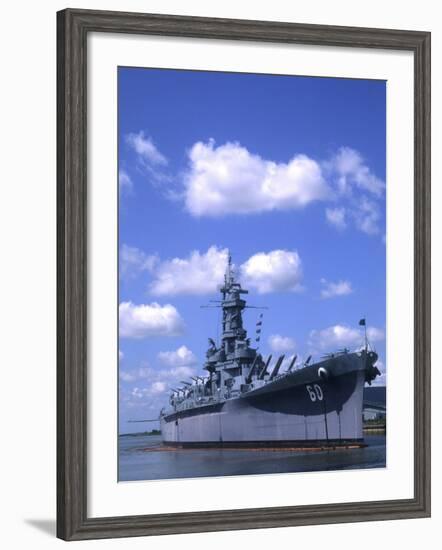 USS Alabama, Battleship Memorial Park, Mobile, Alabama-Bill Bachmann-Framed Photographic Print