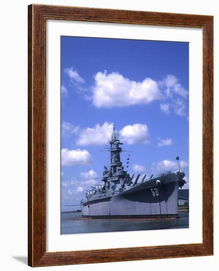 USS Alabama, Battleship Memorial Park, Mobile, Alabama-Bill Bachmann-Framed Photographic Print