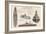 USS Arizona Battleship - Technical-Lantern Press-Framed Art Print