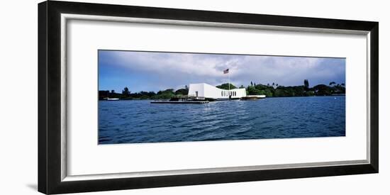 Uss Arizona Memorial, Pearl Harbor, Honolulu, Hawaii, USA-null-Framed Photographic Print