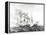 Uss Constitution and Hms Guerriere-null-Framed Premier Image Canvas