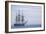 USS Constitution "Old Ironsides" Under Sail, Massachusetts Bay, Celebrating Its Bicentennial, 1997-null-Framed Photographic Print