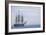 USS Constitution "Old Ironsides" Under Sail, Massachusetts Bay, Celebrating Its Bicentennial, 1997-null-Framed Photographic Print