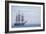 USS Constitution "Old Ironsides" Under Sail, Massachusetts Bay, Celebrating Its Bicentennial, 1997-null-Framed Photographic Print