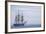 USS Constitution "Old Ironsides" Under Sail, Massachusetts Bay, Celebrating Its Bicentennial, 1997-null-Framed Photographic Print