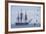 USS Constitution "Old Ironsides" Under Sail, Massachusetts Bay, Celebrating Its Bicentennial, 1997-null-Framed Photographic Print