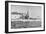 Uss 'Indiana, American Battleship, 1898-W Rau-Framed Giclee Print