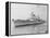 USS Indianapolis at Sea-null-Framed Premier Image Canvas