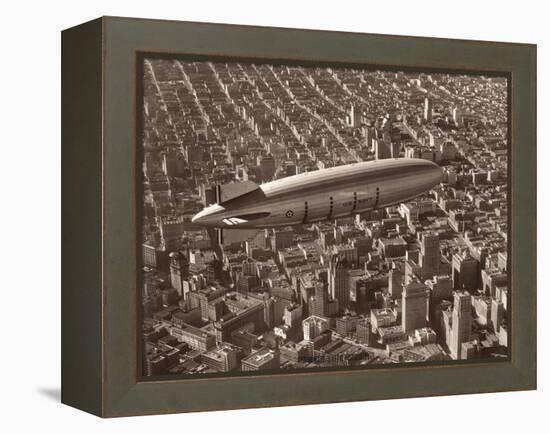 USS Macon, San Francisco, 1933-Clyde Sunderland-Framed Stretched Canvas