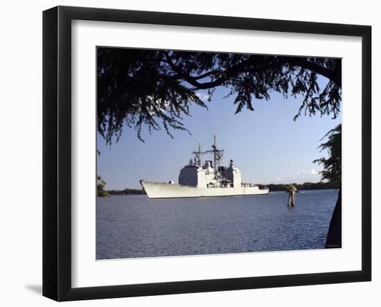 USS Mobile Bay-Stocktrek Images-Framed Photographic Print
