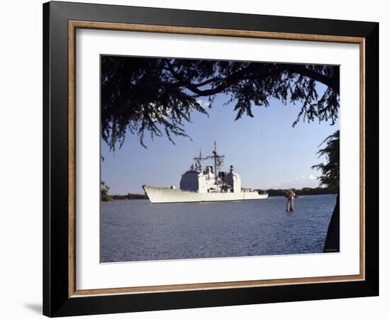 USS Mobile Bay-Stocktrek Images-Framed Photographic Print