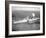 Uss New Jersey Fires 16-Inch Salvo Against Enemy Shore Target, 6th June 1951-null-Framed Photographic Print