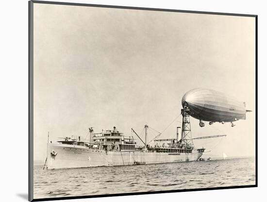 USS Shenandoah Airship And Tender-Miriam and Ira Wallach-Mounted Photographic Print