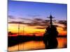 USS Spruance Is Pierside at Naval Weapons Station Seal Beach, California-Stocktrek Images-Mounted Photographic Print