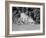 USS West Virginia and USS Tennessee Damaged or Sunk During Japanese Surprise Attack on Pearl Harbor-null-Framed Photographic Print