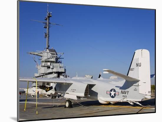 Uss Yorktown Aircraft Carrier, Patriots Point Naval and Maritime Museum, Charleston-Richard Cummins-Mounted Photographic Print