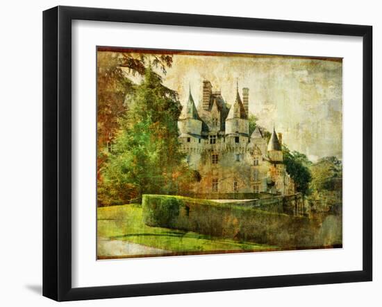 Usse - Fairy Castle Loire' Valley (From My Castle Collection)-Maugli-l-Framed Photographic Print