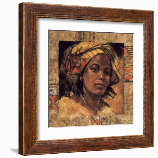 Usseyna-Leslie Clark-Framed Giclee Print