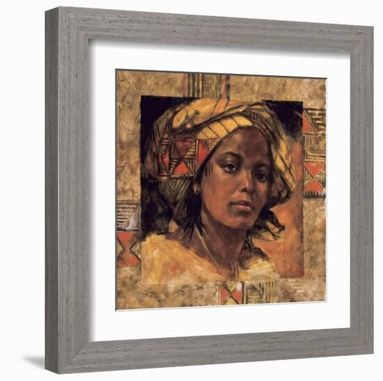 Usseyna-Leslie Clark-Framed Giclee Print