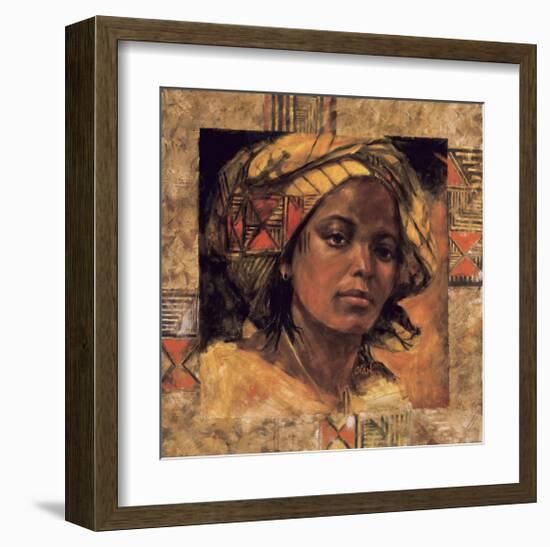 Usseyna-Leslie Clark-Framed Giclee Print