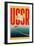 USSR Poster with Ship and Letter-null-Framed Art Print