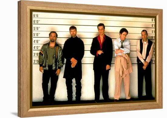 Usual Suspects, 1995, in Police Lineup Seance D'Identification-null-Framed Stretched Canvas