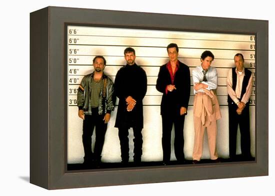 Usual Suspects, 1995, in Police Lineup Seance D'Identification-null-Framed Stretched Canvas