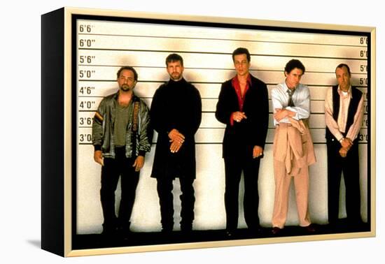 Usual Suspects, 1995, in Police Lineup Seance D'Identification-null-Framed Stretched Canvas