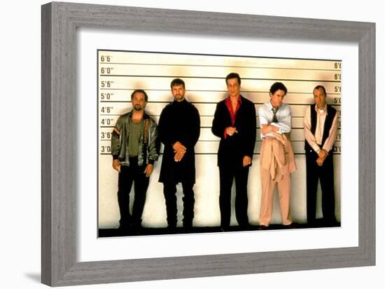 Usual Suspects, 1995, in Police Lineup Seance D'Identification-null-Framed Photo