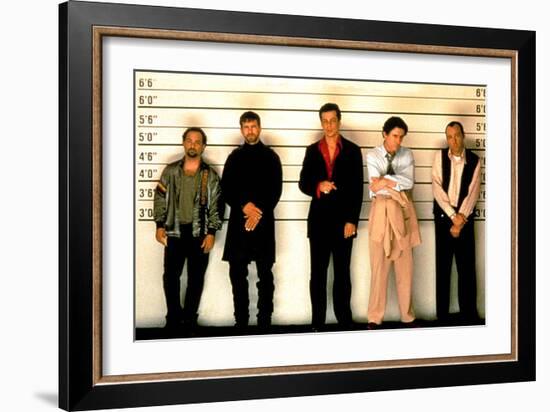 Usual Suspects, 1995, in Police Lineup Seance D'Identification-null-Framed Photo