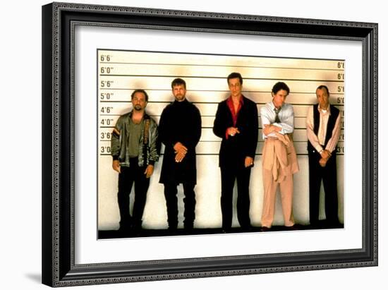 Usual Suspects, 1995, in Police Lineup Seance D'Identification-null-Framed Photo