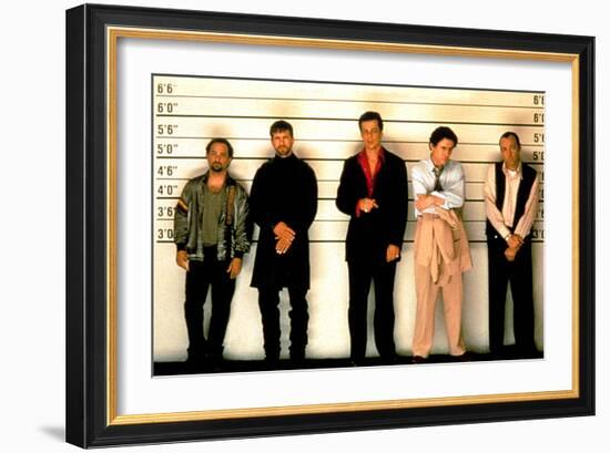 Usual Suspects, 1995, in Police Lineup Seance D'Identification-null-Framed Photo