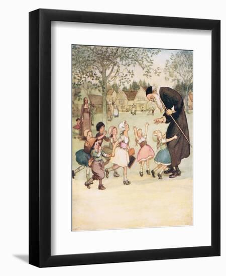 Usually a Vast Favourite with the Children-Hugh Thomson-Framed Giclee Print