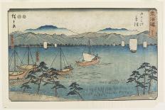 Hot Springs at Shuzenji, Izu Province, August 1853-Utagawa Hiroshige-Giclee Print