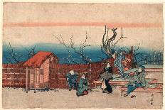Kameido Umeyashiki-Utagawa Kunitora-Giclee Print