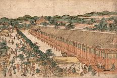 Kyoto Sanjusangendo No Zu-Utagawa Toyoharu-Framed Giclee Print