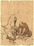 Saru No Ikigimo-Utagawa Toyohiro-Framed Giclee Print