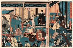 Americans Drawn from Life (Sho Utsushi Amerikajin), 1861-Utagawa Yoshikazu-Framed Giclee Print