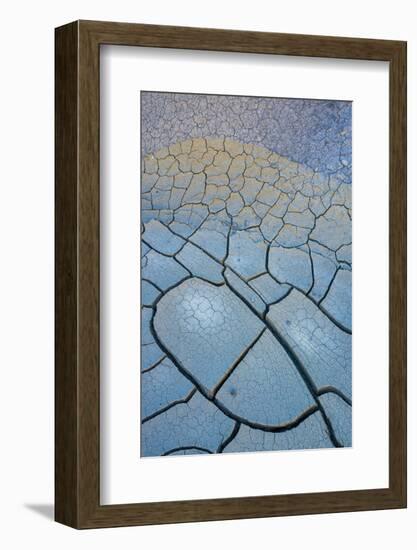 Utah, Abstract Mineral Mud Patterns in Grand Staircase-Escalante National Monument-Judith Zimmerman-Framed Photographic Print