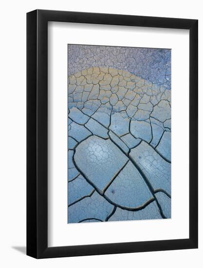 Utah, Abstract Mineral Mud Patterns in Grand Staircase-Escalante National Monument-Judith Zimmerman-Framed Photographic Print