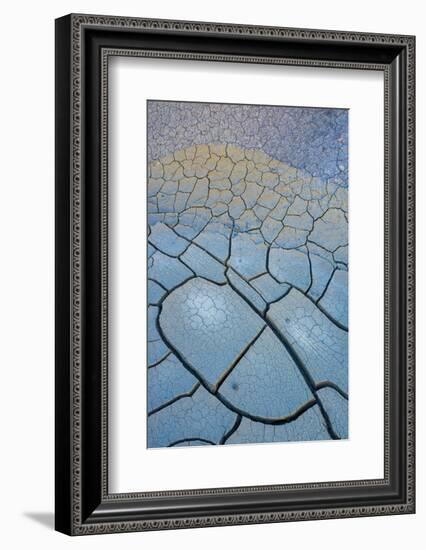 Utah, Abstract Mineral Mud Patterns in Grand Staircase-Escalante National Monument-Judith Zimmerman-Framed Photographic Print