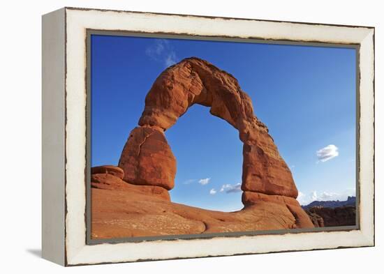 Utah, Arches National Park, Delicate Arch, 65 Ft. 20 M Tall Iconic Landmark-David Wall-Framed Premier Image Canvas