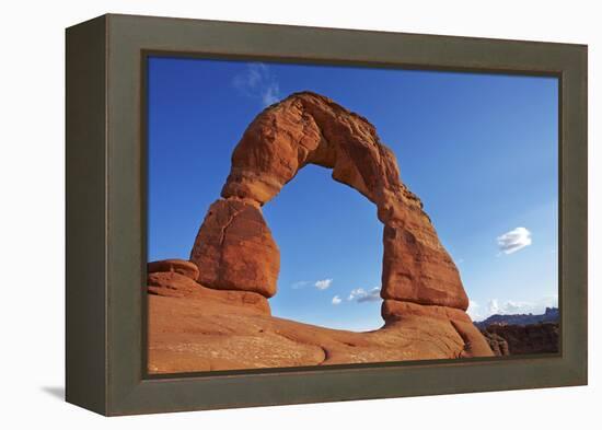 Utah, Arches National Park, Delicate Arch, 65 Ft. 20 M Tall Iconic Landmark-David Wall-Framed Premier Image Canvas