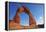 Utah, Arches National Park, Delicate Arch, 65 Ft. 20 M Tall Iconic Landmark-David Wall-Framed Premier Image Canvas