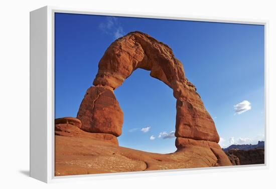 Utah, Arches National Park, Delicate Arch, 65 Ft. 20 M Tall Iconic Landmark-David Wall-Framed Premier Image Canvas