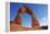 Utah, Arches National Park, Delicate Arch, 65 Ft. 20 M Tall Iconic Landmark-David Wall-Framed Premier Image Canvas