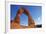 Utah, Arches National Park, Delicate Arch, 65 Ft. 20 M Tall Iconic Landmark-David Wall-Framed Photographic Print