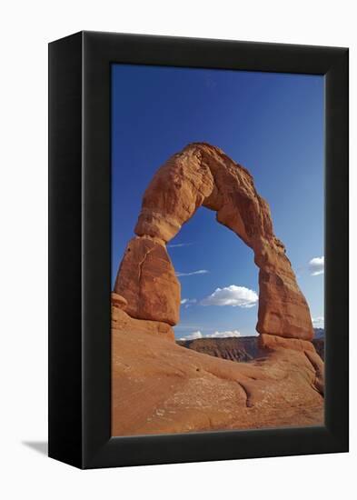 Utah, Arches National Park, Delicate Arch, 65 Ft. 20 M Tall Iconic Landmark-David Wall-Framed Premier Image Canvas